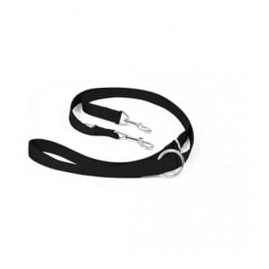 Duvo Nylon Lead Adjustable 200cm/25mm[Color - Black]