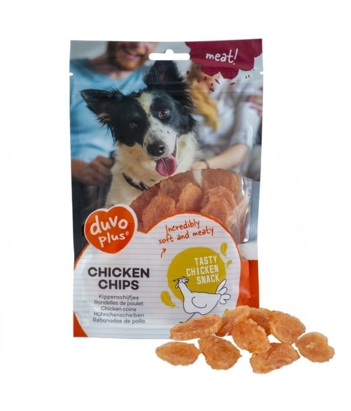 7012-large_default.jpg Duvo Dog Snack 80g – Chicken, Chips - Image 1