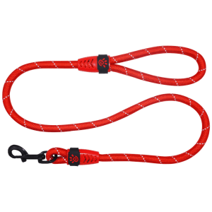 DOCOReflective Rope Leash With Plastic Encased Handle Loop (1/2" Width) - 4ft - Large 2