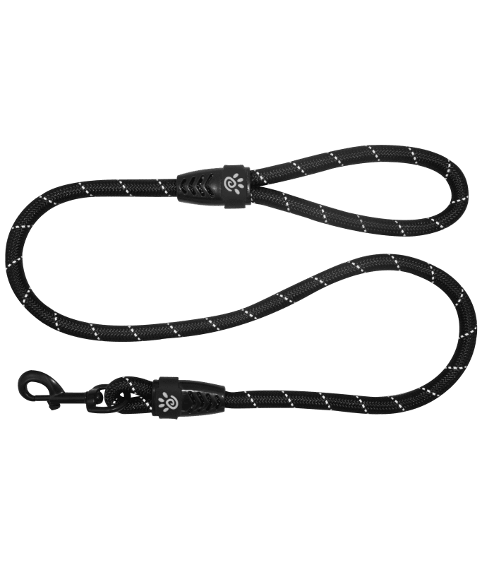 8803-large_default.png DOCOReflective Rope Leash With Plastic Encased Handle Loop (1/2" Width) - 6ft - Large - DCROPE2072 - Image 1