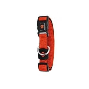 Doco Puffy Mesh Collar (DCA102)[Color - Orange, Size - XL]