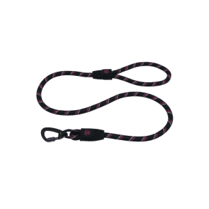 Doco 5ft Reflective Rope Leash With Click & Lock Snap (DCROPE5060)[Color - Maroon, Size - L]
