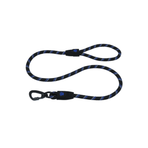 Doco 5ft Reflective Rope Leash With Click & Lock Snap (DCROPE5060)[Color - Blue, Size - S]