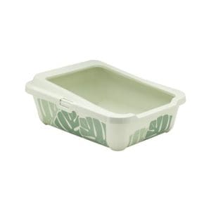 Moderna Hercules Litter Tray + Rim 50.9 x 39.2 x 19.2cm-Green