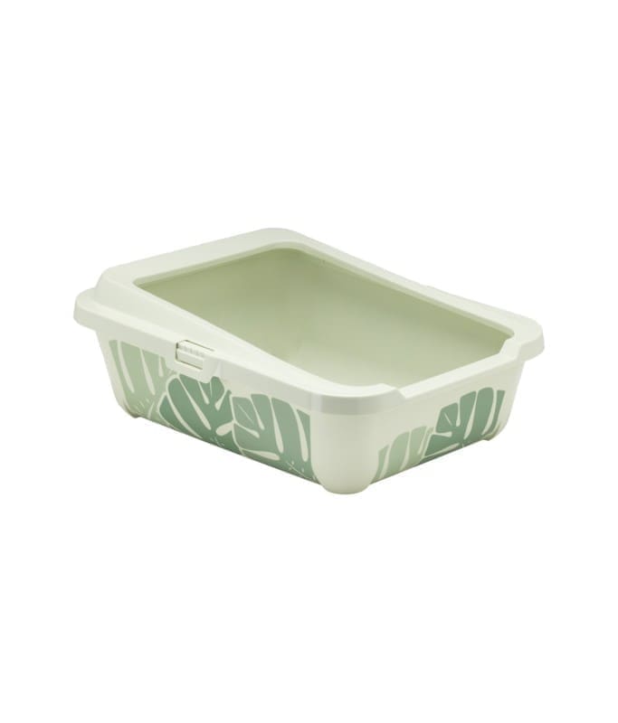 9834-large_default.jpg Moderna Hercules Litter Tray + Rim-50.9 x 39.2 x 19.2 cm-Green - Image 1