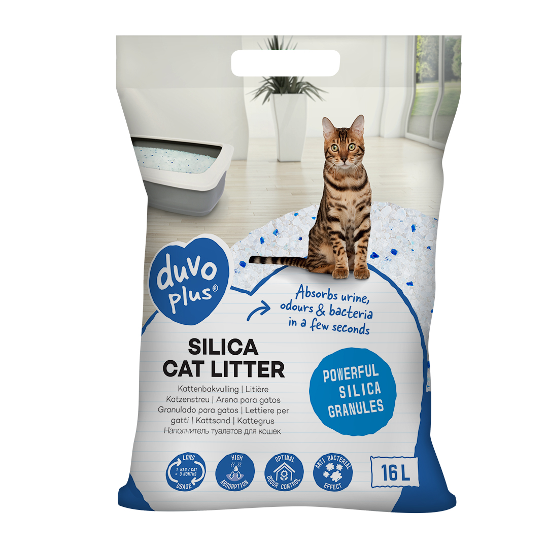 LR989001 Duvo Premium Silica Cat Litter - Image 1