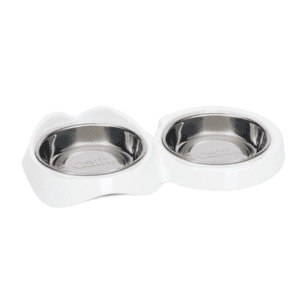 Catit PIXI - Catit PIXI Double Dish, White