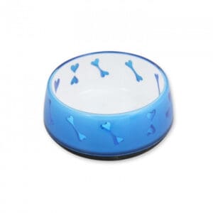 Dog Love Bowl - Blue, Medium