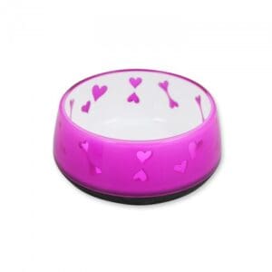Dog Love Bowl - PINK, Medium