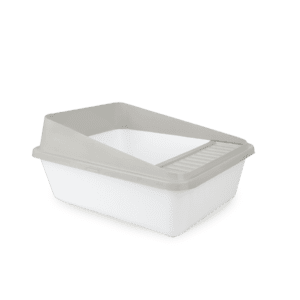GO FRESH   FOLDABLE CAT LITTER BOX   SAND - Go Fresh - High Back Cat Litter Box Large - Sand