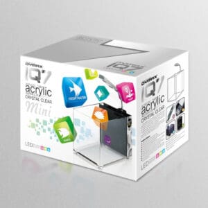 IQ7 Mini Acrylic Aquarium - Black