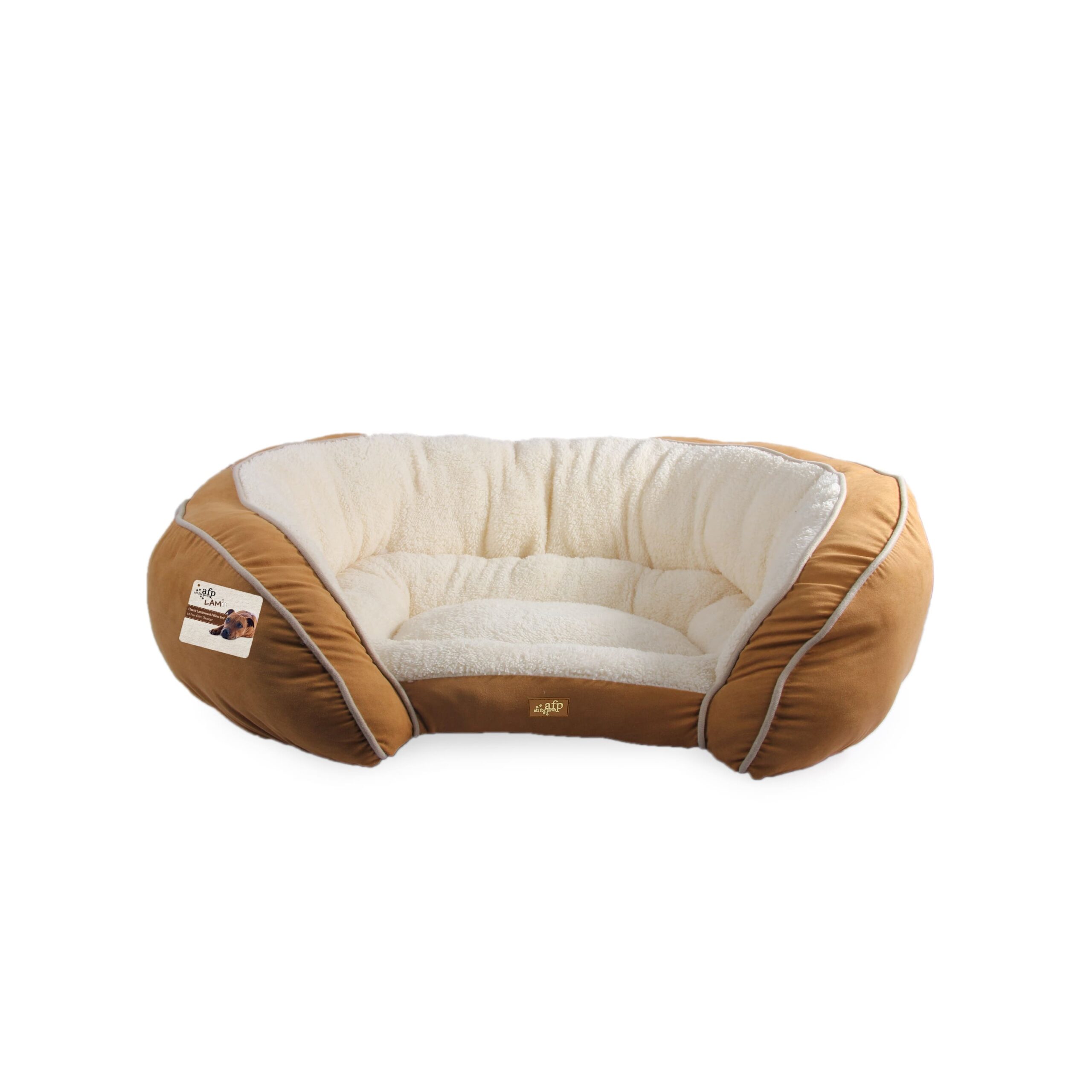Luxury Lounge Bed - Medium-Tan Luxury Lounge Bed - Image 1