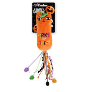 Naughty Or Trick - Cat Pumpkin Kicker
