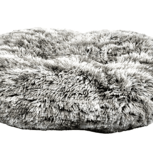 Oval Furry Cushion