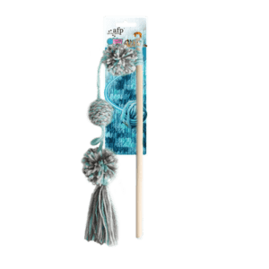 Knotty Habit - - Yarn Pom Pom Wand