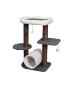 Catry Stylish Cat Tree with Scratch Post - Image 4