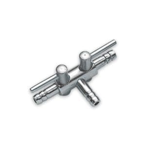 Hobby 2-Way Metallic Air Valve 4/6