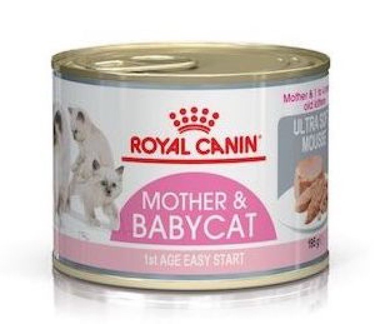 RO307720 Feline Health Nutrition Mother & Babycat Mousse (Wet Food - Cans) 12 X 195 G - Image 1
