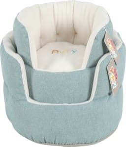 Set Of 2 Puppy Dream Pet Beds 45-60 Cm