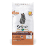 Schesir Dry Food For Adult Cats With A Single Protein Source - Sterilized & Light Rich In Chicken 10 Kg - Image 2