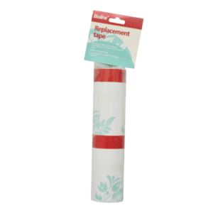 Bioline Pet Roll Replacement Tape 60Pcs X 2[Color - White, Count - 60, Dimension - 10Cm X ⌀4Cm]