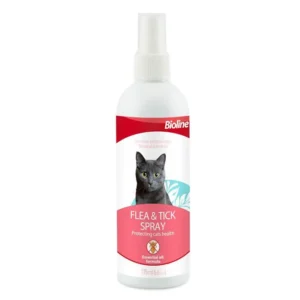 Bioline Flea And Tick Spray For Cat 175 Ml[Volume - 175Ml]