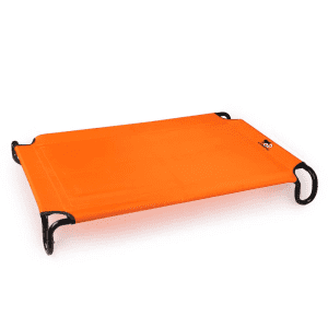 Outdoor - Portable Elevated Pet Cot - - Orange