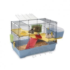 IMAC RONNY 80 - Cage for rabbits and guinea pigs -  80 x 48.5 x 42cm