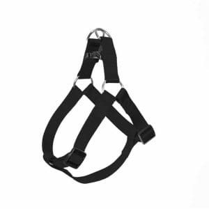 Duvo+ Nylon Step In Harness, Black[Dimension - 65-80Cm X 25Mm]