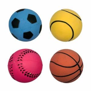 Duvo+ Rubber Neon Ball Mix Dog Toy, Mixed Colors[Diameter - Ø6Cm]