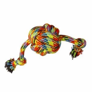 Duvo+ Cotton Ball With 2 Knots Beach Dog Toy 50X10Cm