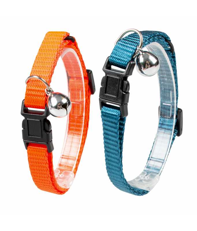 LR11836 Duvo+ Cat Collar Uni 3 Nylon 20-30cm / 10mm Mixed Colors – 20-30cm x 10mm - Image 1