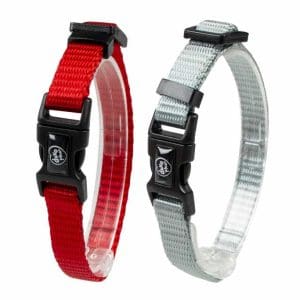 Duvo+ Puppy Collar Mixed Colors[Dimension - 13-20Cm X 10Mm]