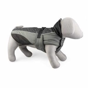 Duvo+ Dog Jacket Hi Vis Casual M - 50Cm Black/Grey[Size - M]