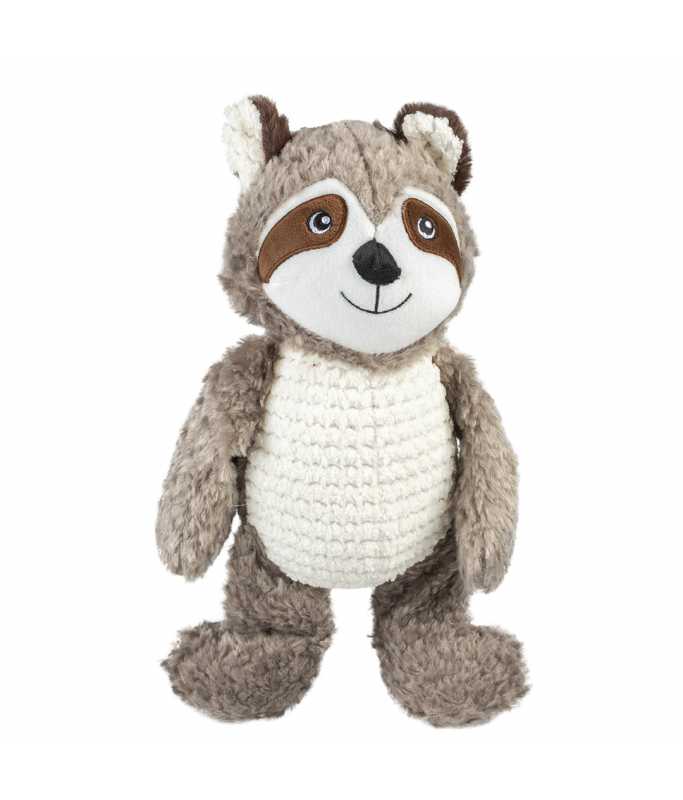 LR13426 Duvo+ Plush Raccoon Tummy M – 37x14x9cm Multicolour - Image 1