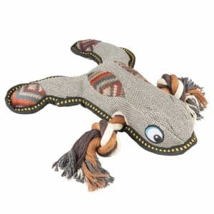Duvo+ Canvas Frog 30X27X7Cm, Grey