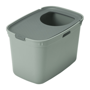 Moderna Top Cat (AG50) Cat Toilet, Olive Green