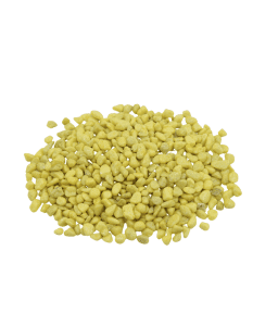 XF20605D Natural Color Aquarium Colored Stone -Yellow, 5-8Mm (10Kg/Bag) - Image 1