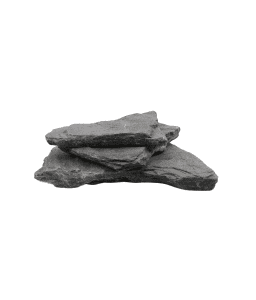 Natural Color Aquarium Black Slate Stone- 15-25Cm (Kg)