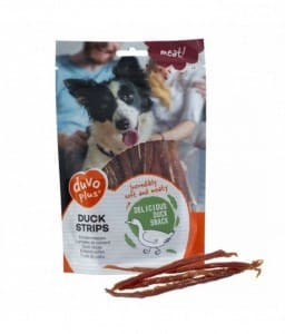 duvo-dog-snack-80g (2) Duvo Dog Snack 80g – Duck, Strips - Image 1