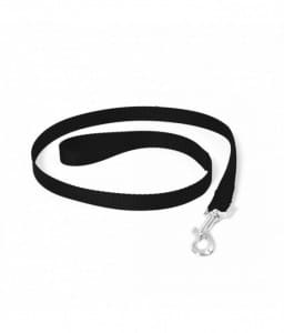 Duvo+ Nylon lead[Color - Black, Dimension - 120cm/15mm]
