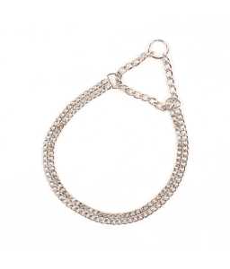 Duvo+ Slip Collar 2 Rows, Chromed[Length - 50cm]