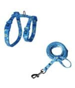 DOCO LOCO Cat Harness + Leash Combo - Printed Pattern 6ft (DCAT202+2072) - Image 2