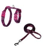 DOCO LOCO Cat Harness + Leash Combo - Printed Pattern 6ft (DCAT202+2072) - Image 3