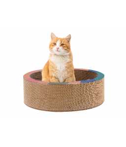 pado-cat-scratcher-round-ø44x11h-cm- Pado Cat Scratcher Round With Catnip 44X11H Cm - Image 1