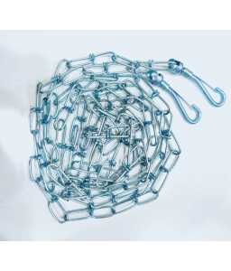 Pado Dual Clasp Zincification Tie-Out Chain