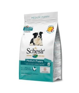 schesir-medium-puppy-with-chicken Schesir Medium Puppy with Chicken – 12kg - Image 1