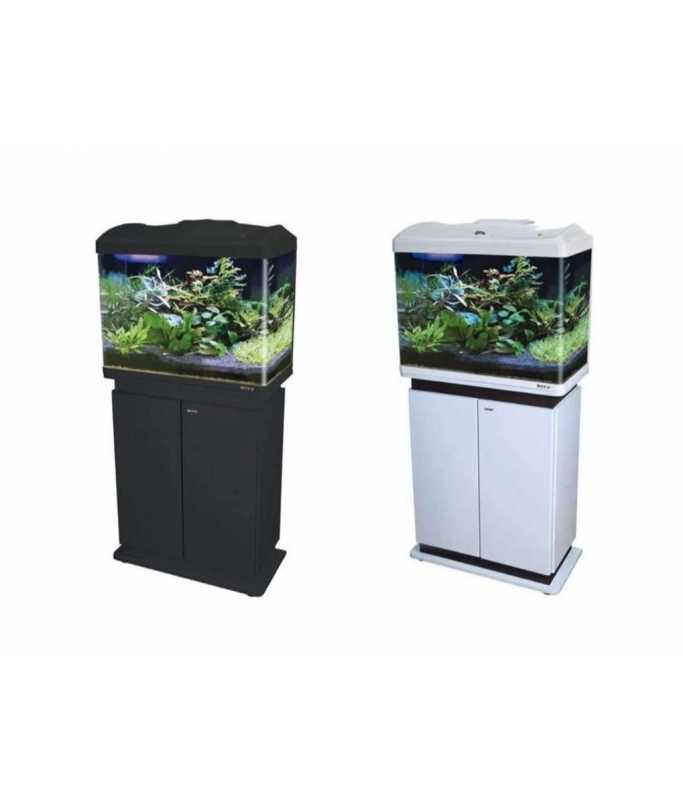 4199441400183 Boyu EC-Series Aquarium+Cabinet 65.5×38.5×55.3cm – EC-600 - Image 1