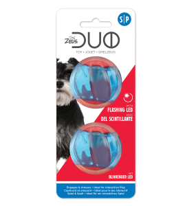 Zeus Duo Ball - 5cm with LED, 2pk