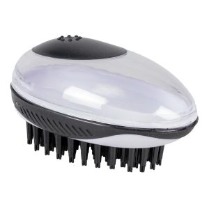 Duvo+ Shampoo And Massage Brush Black-11.5X7.5X6Cm